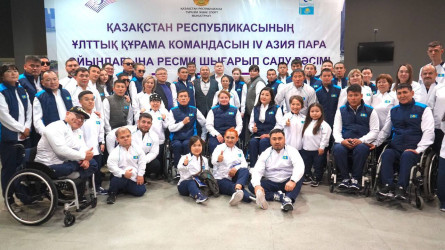 Ханчжоуда өтетін IV Азия Паралимпиадада 131 спортшымыз бақ сынайды