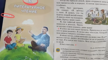 "Әпкем шешіндіріп, сүйді": Оқулықтағы мәтінге ата-аналар ашулы