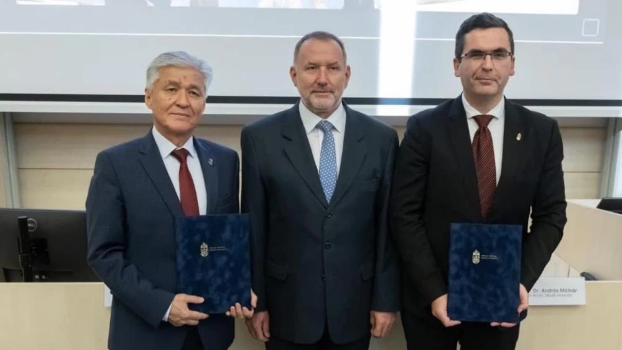 Saginov University Obuda University компаниясымен қос дипломды білім беру бағдарламасын сәтті іске қосты