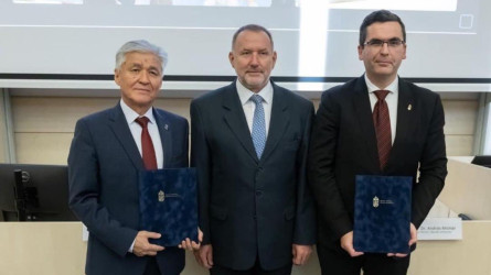Saginov University Obuda University компаниясымен қос дипломды білім беру бағдарламасын сәтті іске қосты