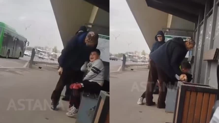 "Ешкім араша түспеген": Алматыда белгісіз ер адам аялдамада баланың қолын аяусыз қайырып, күш көрсеткен
