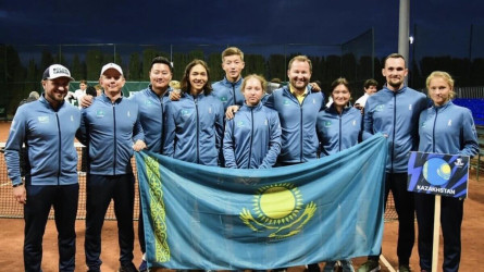 Теннистен жасөспірімдер құрамасы үздік ондыққа кірді