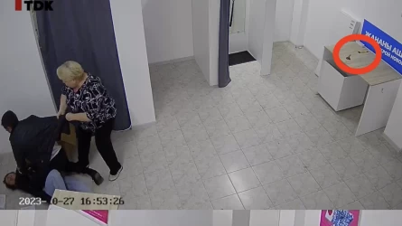 Талдықорған полицейлері қызға кеңсе пышағымен шабуыл жасаған күдіктіні ұстады