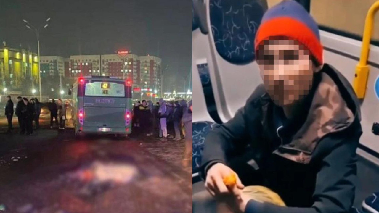 Алматыдағы апат: автобус жүргізушісін ұрған жолаушы екі айға қамалды