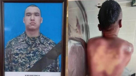 Қаза тапқан сарбазды туыстары қазып алып, кісі қолынан қайтыс болғанын дәлелдеді