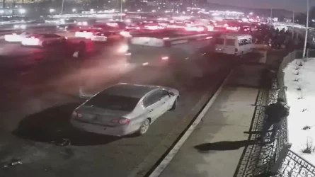 Алматыдағы жол апаты: Автобус жүргізушісін ұрған жолаушыға қатысты қылмыстық іс қозғалды