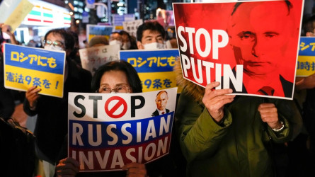 Жапония Ресеймен байланысты компаниялар мен адамдарға қарсы 135 санкция енгізді