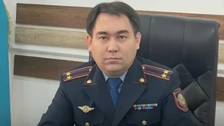 Талдықорған қалалық полиция басқармасына жаңа басшы тағайындалды