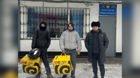 Алматыда заңсыз жұмыс істеген шетелдік курьерлер анықталды