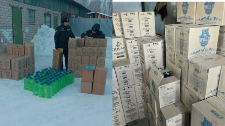 СҚО-да ауыл тұрғынынан 977 литр заңсыз алкоголь тәркіленді