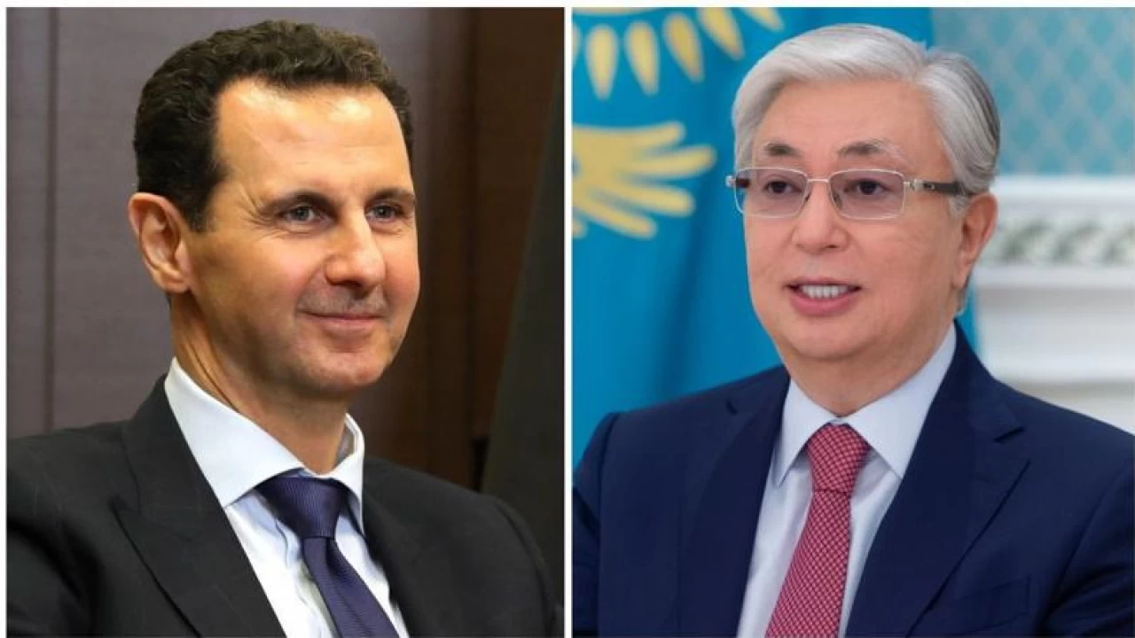 Cирия Президенті гуманитарлық көмек көрсеткені үшін Тоқаевқа алғыс айтты