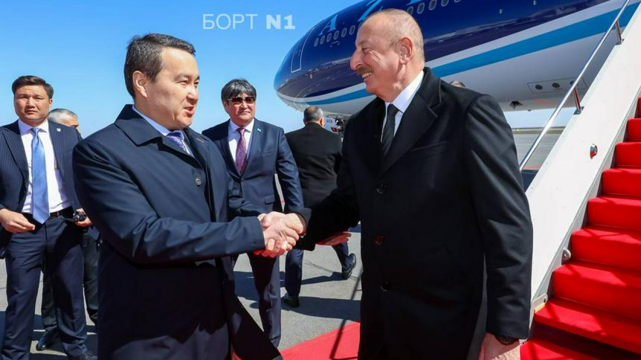 Әзербайжан Президенті Астанаға ұшып келді