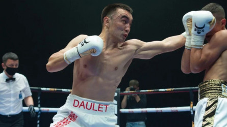 Боксшы Дәулет Дәукенов WBC атағы үшін жекпе-жекте жеңіске жетті
