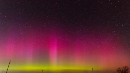 Ресейлік фотограф Батыс Қазақстанда табиғаттың таңғажайып құбылысын түсіріп алды