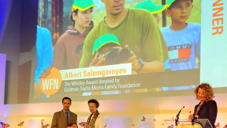 Ақбөкенді зерттеуші қазақ ғалымы Whitley Awards табиғат қорғау сыйлығына ие болды