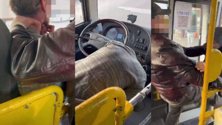 Петропавлда жолаушы автобус жүргізушісін буындырған: Тергеу басталды