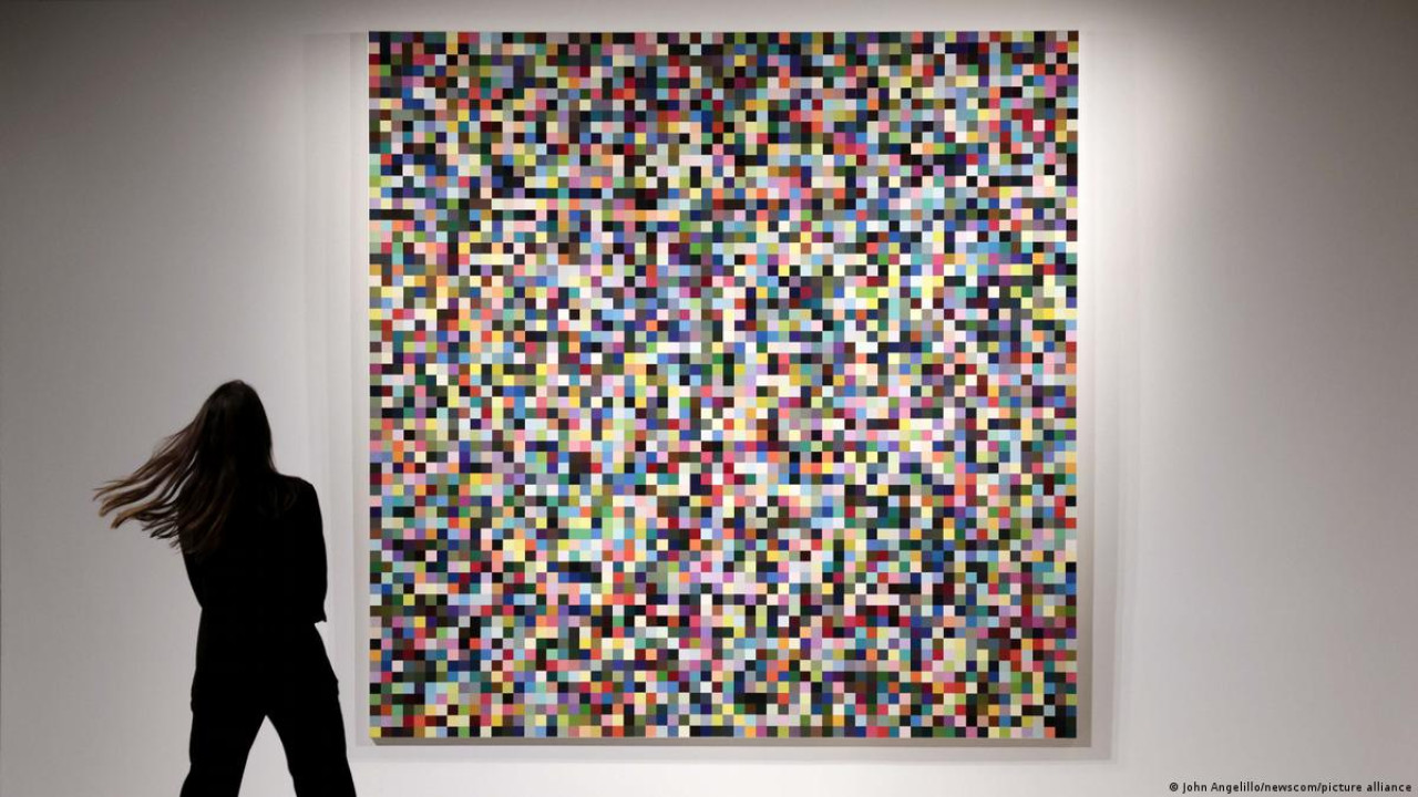 Неміс суретшісінің «Пиксельді» картинасы 20,3 миллион еуроға сатылды