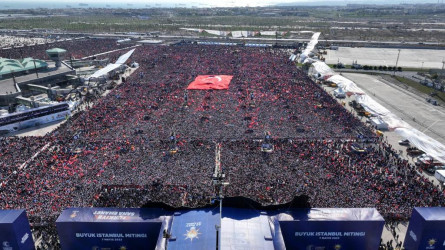 1,7 млн астам адам Ердоғанның Ыстанбұлдағы сайлауалды митингіне қатысты