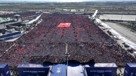 1,7 млн астам адам Ердоғанның Ыстанбұлдағы сайлауалды митингіне қатысты