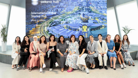 Орталық Азия елдеріндегі көшбасшы әйелдер Astana Hub технопаркімен танысты