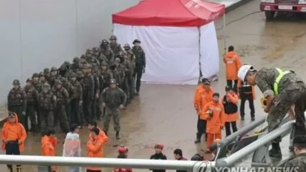 Оңтүстік Кореяда нөсер жауын салдарынан 49 адам қайтыс болды немесе із-түзсіз жоғалып кетті