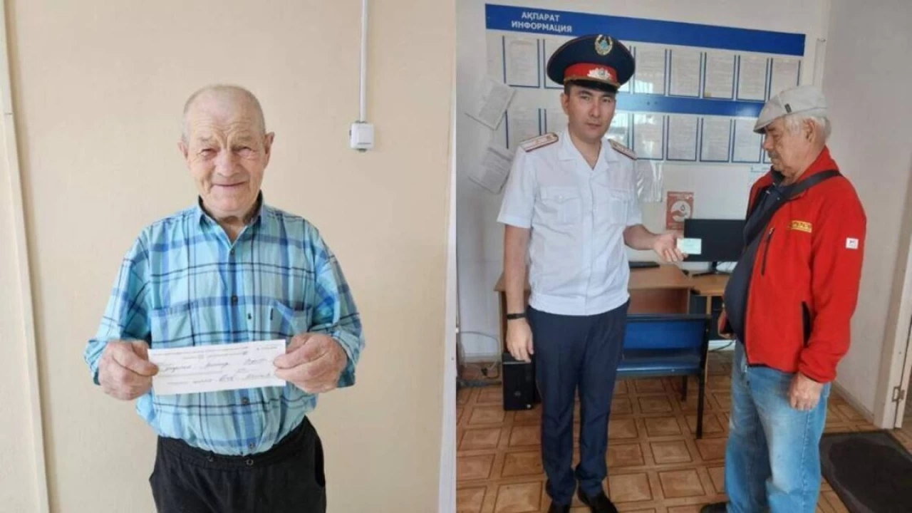 Құжатсыз жүрген 73 жастағы қазақстандық алғашқы жеке куәлігін алды