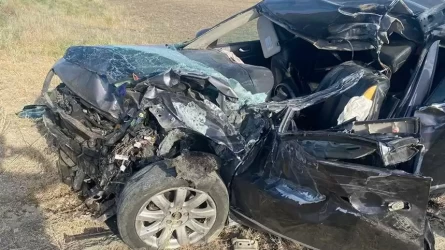 Шығыс Қазақстанда жеңіл көлік пен КамАЗ соқтығысып, 4 адам қаза болды