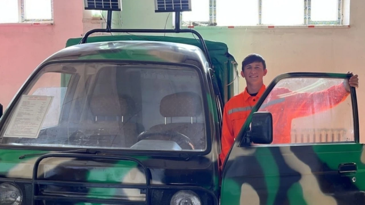 Түркістандық колледж студенті «AUTOCAMP» әмбебап автокөлігін құрастырды