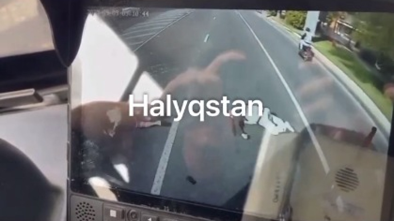 Алматыда автобус екі адамды қағып, жаяу жүргіншілердің бірі оқиға орнында қаза тапты