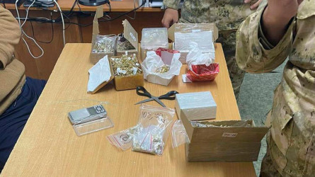 48 килограмм: Ұлттық қауіпсіздік комитеті заңсыз алтын тасымалдағандарды ұстады