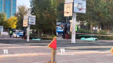 Астанада тұрғын үй ауласынан 53 жастағы әйелдің мәйіті табылды