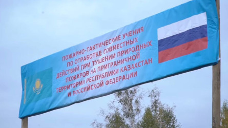 Павлодарда Ресейлік төтенше жағдайлар министрлігімен біріккен оқу-жаттығулар өткен