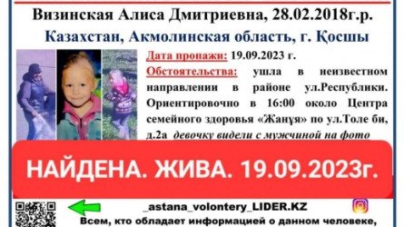 Жоғалып кеткен бүлдіршін қалада қайыр сұраған: Қосшыда мас тұрғын қызын танысының үйінде ұмытып кеткен