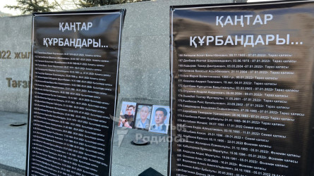 Қаңтарда туысынан айырылғандар құрбандарды еске алды
