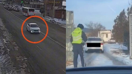 Астана қаласының тұрғыны көлікпен 111 рет жол ережесін бұзған