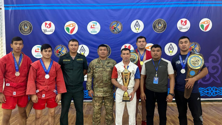 В Шымкенте прошёл республиканский чемпионат по самбо среди силовых структур Казахстана
