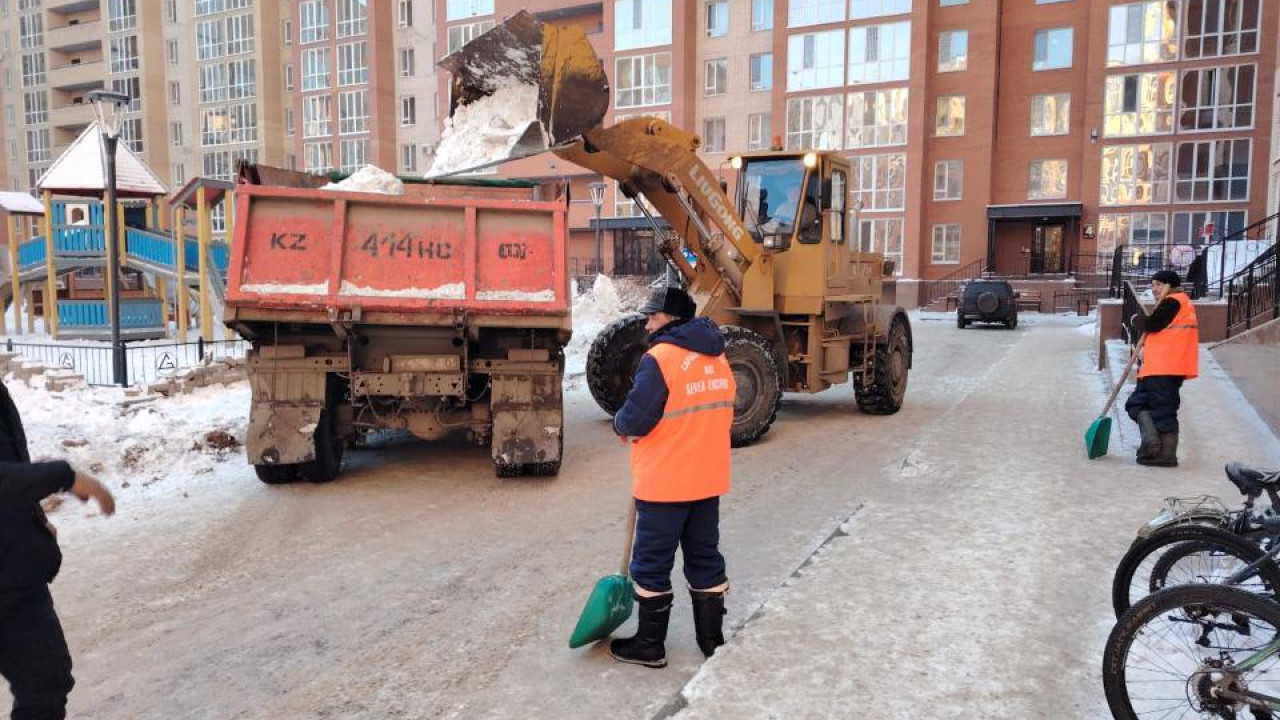 коммунальные службы вывезли более 21 тыс. кубометров за ночь