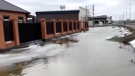 Атырауда су тасқынына байланысты төтенше жағдай жарияланды