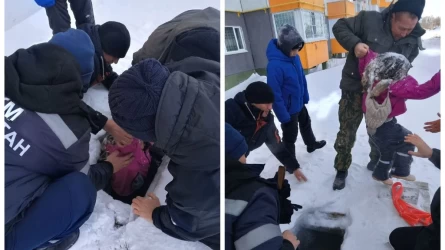 "Жансақтау бөлімінде жатыр": Қостанайда 7 жастағы қыз аязда су толы құдыққа құлап кетті