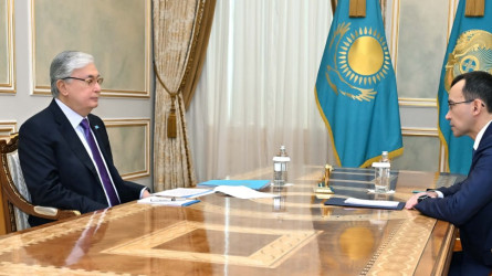 Мемлекет басшысы Сенат төрағасы Мәулен Әшімбаевты қабылдады