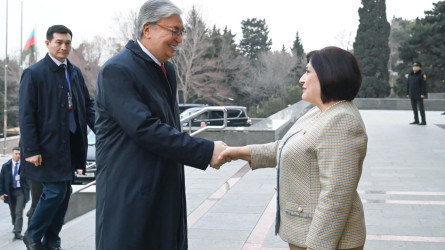 Президент Әзербайжан Милли Мәжілісінің төрағасы Сагиба Гафаровамен келіссөз жүргізді