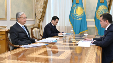 Президент Астана қаласының әкімі Жеңіс Қасымбекті қабылдады