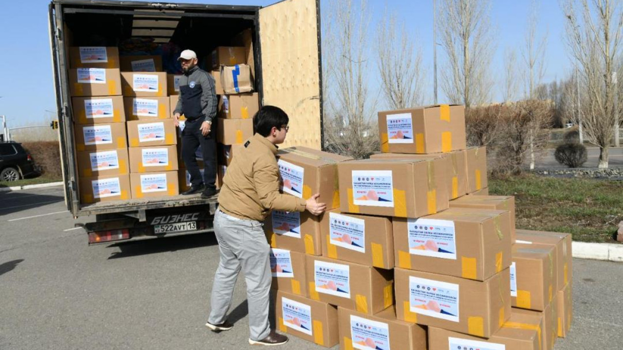 Астанадан Солтүстік Қазақстан облысына тағы 35 тонна гуманитарлық көмек жіберілді