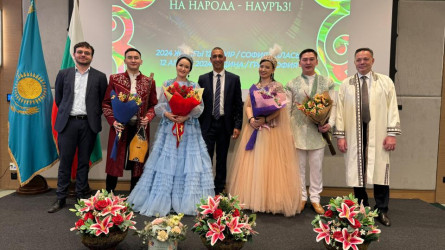 «Қазақконцерт» әртістері Болгарияда өнер көрсетті