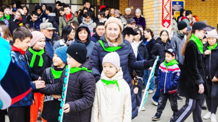 Астана оқушылары Қазнетті таң қалдырды