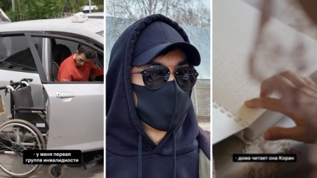 Betperde taqqan jіgіt taǵy bіr muqtaj otbasyny qýantty (VIDEO)