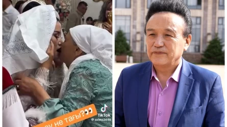"Ene men kelіn aýyz jalasyp jatyr": Belgіlі etnograf jelіde jurttyń ashýyna tıgen toıdaǵy ersі yrym týraly aıtty