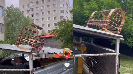 «Бұлай қоқыста жатпасыншы»: Астанадағы қоқыс жәшігінен бесіктің табылуы көптің көңіліне қаяу салды