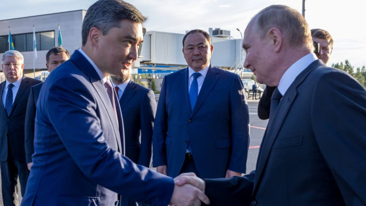 Астанаға Ресей президенті Путин келді