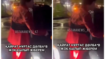 «D***b, joq qylyp jіberemіn»: Qaırat Nurtastyń kóshede shý shyǵarǵan vıdeosy tarady (vıdeo)